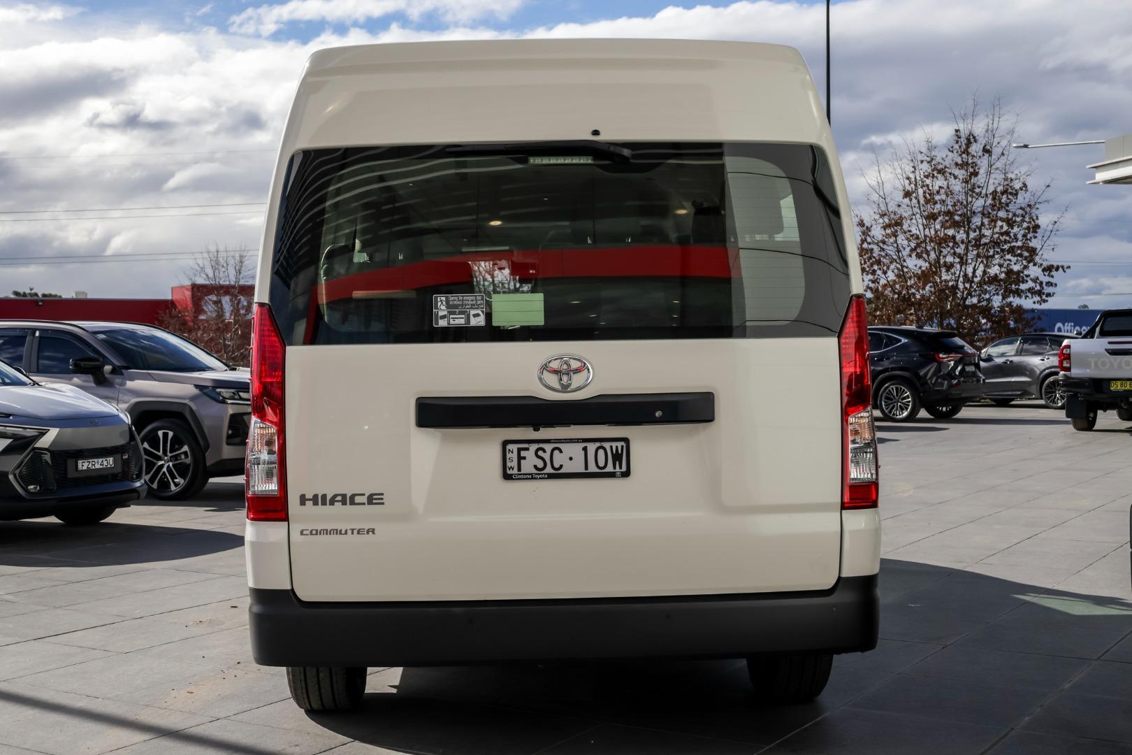 2025 Toyota Hiace SLWB in White