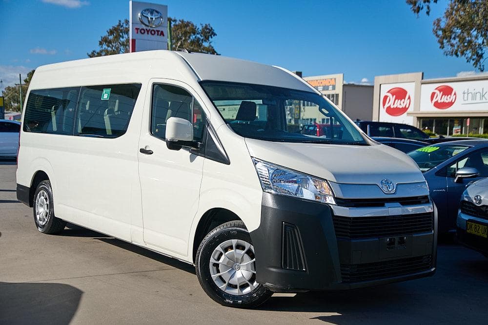 2021 Toyota Hiace SLWB in White