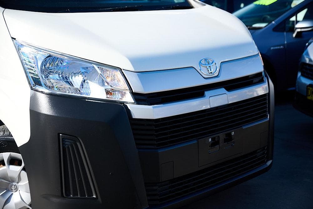2021 Toyota Hiace SLWB in White