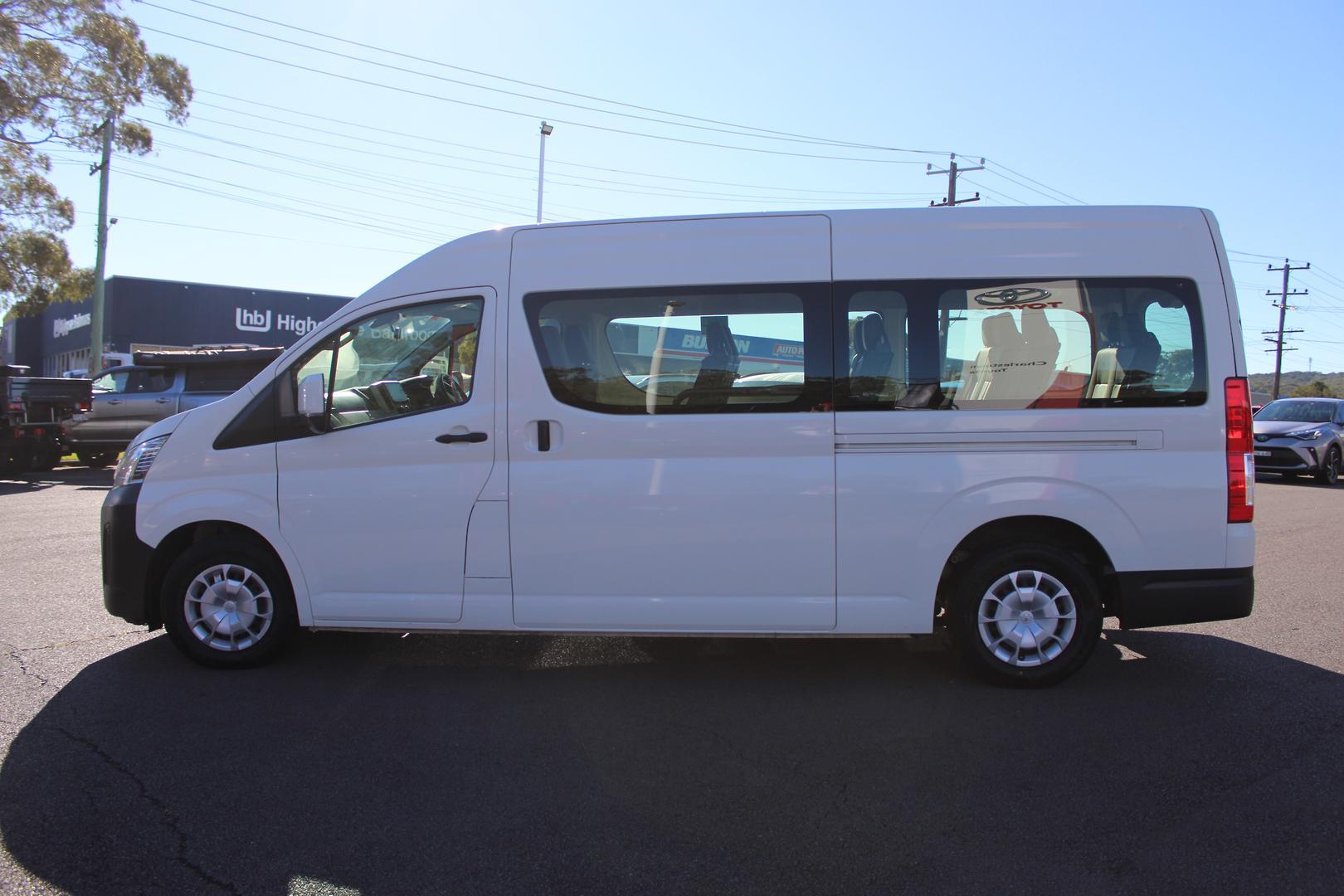 2023 Toyota Hiace SLWB in White