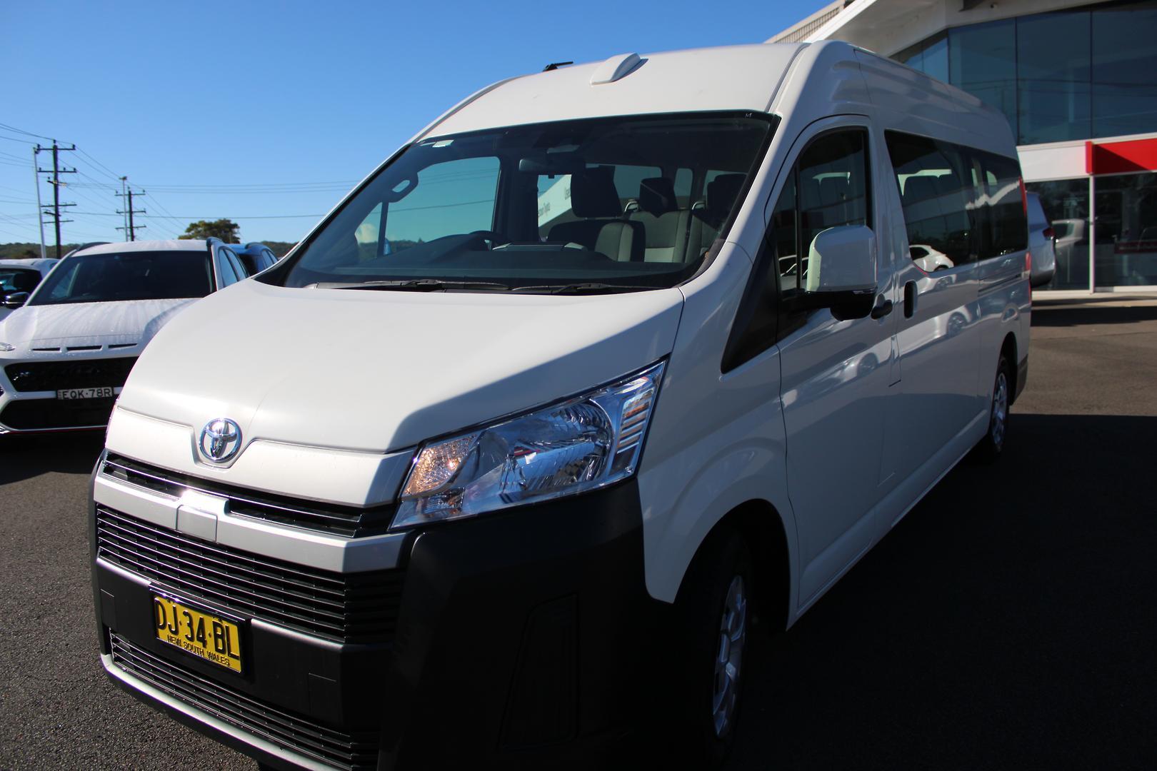 2023 Toyota Hiace SLWB in White
