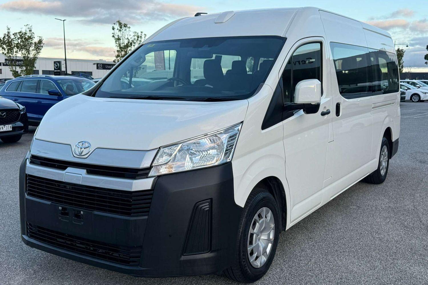 2023 Toyota Hiace SLWB in White