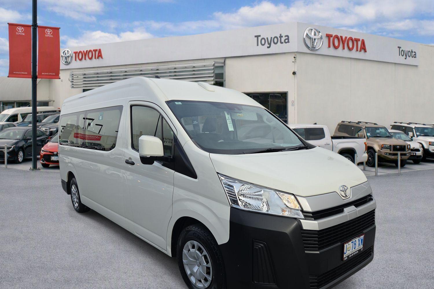 2021 Toyota Hiace SLWB in White