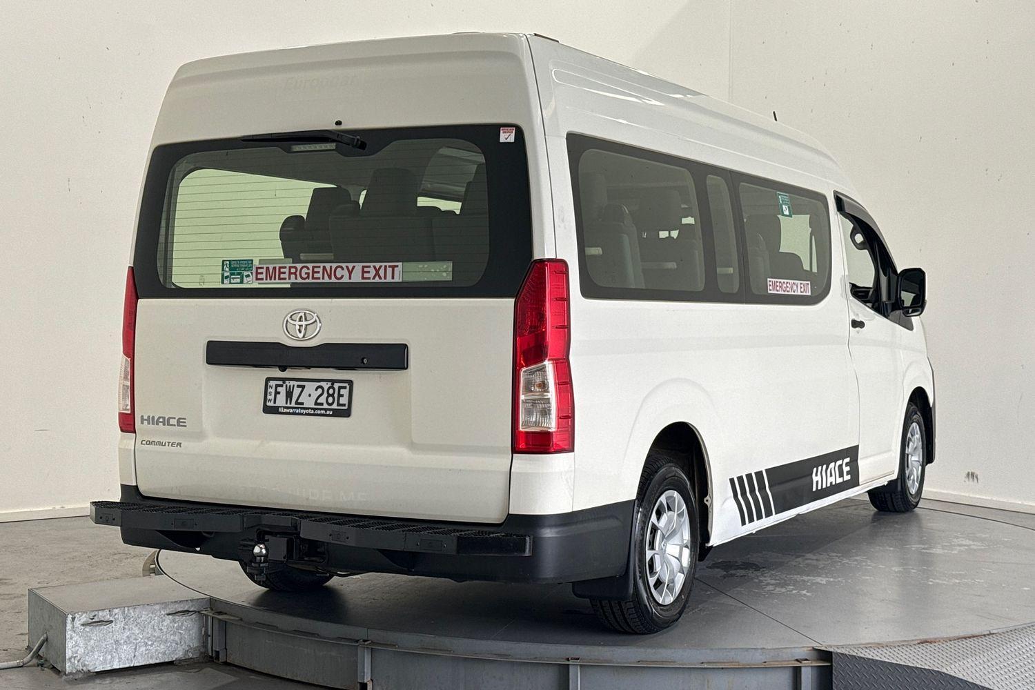 2021 Toyota Hiace Commuter in White