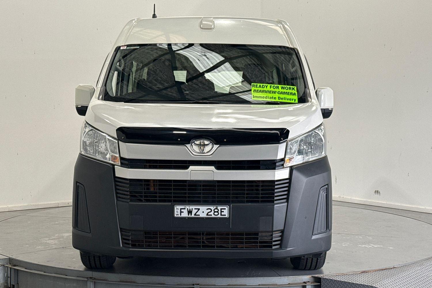 2021 Toyota Hiace Commuter in White