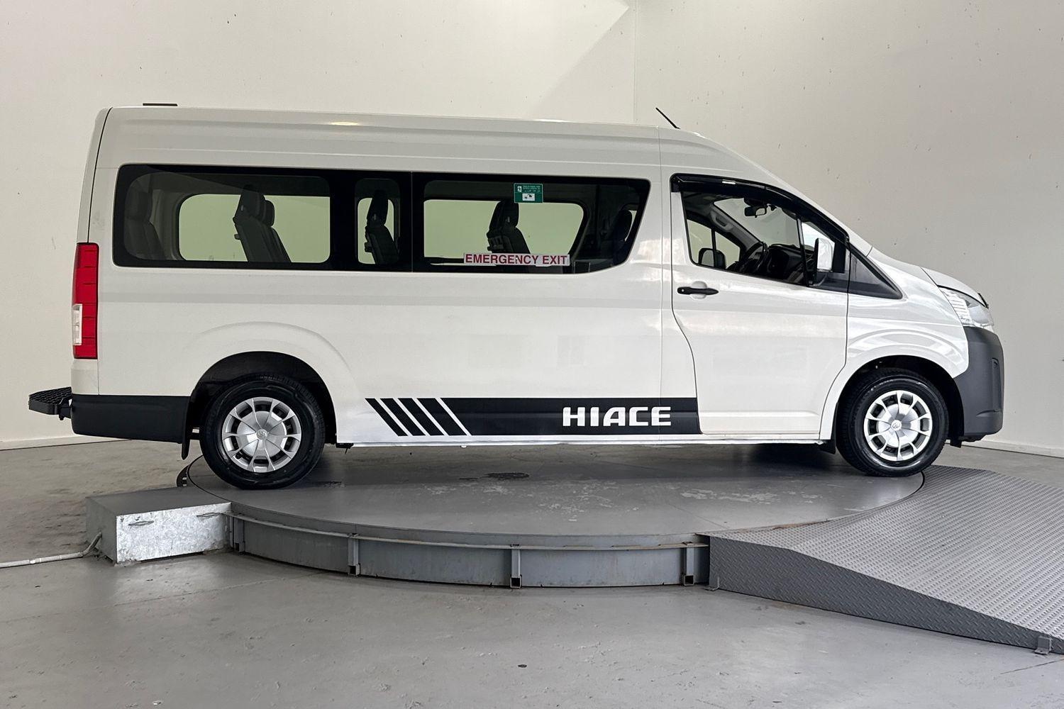 2021 Toyota Hiace Commuter in White