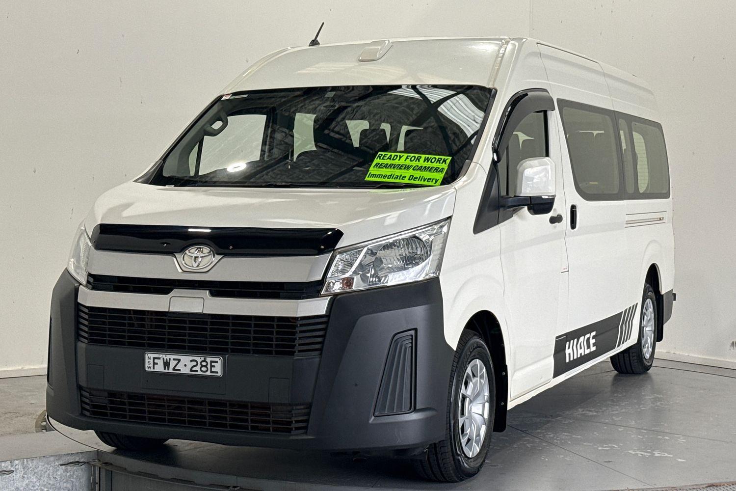 2021 Toyota Hiace Commuter in White