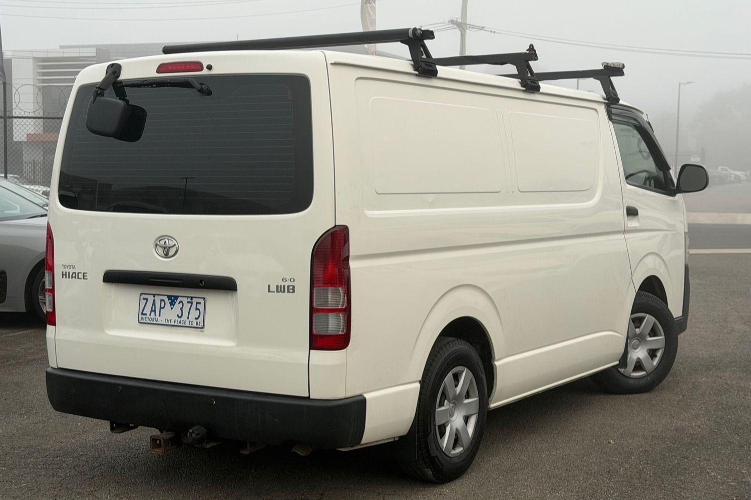 2012 Toyota Hiace LWB in White