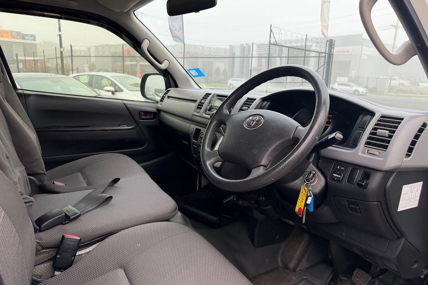 2012 Toyota Hiace LWB in White