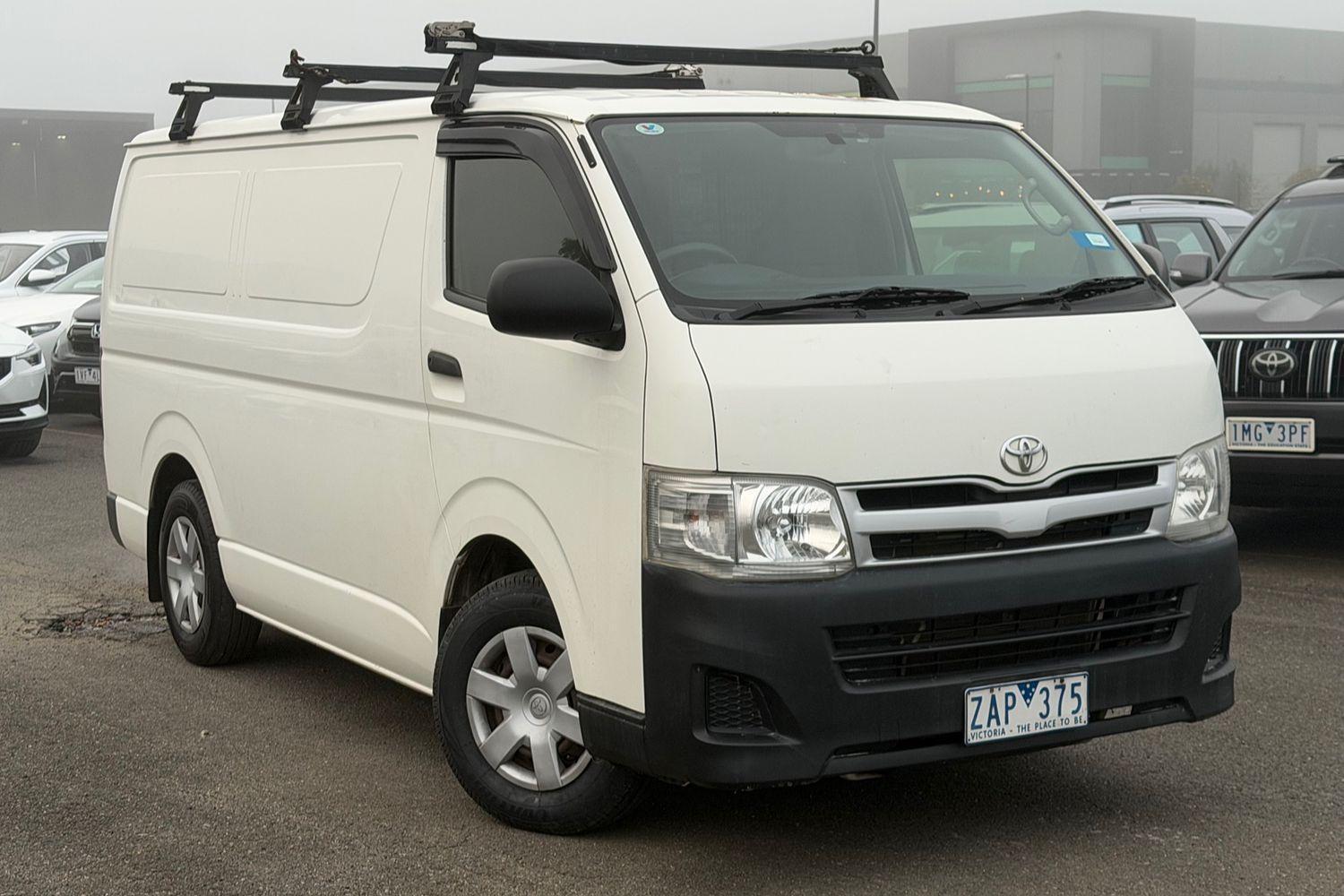 2012 Toyota Hiace LWB in White