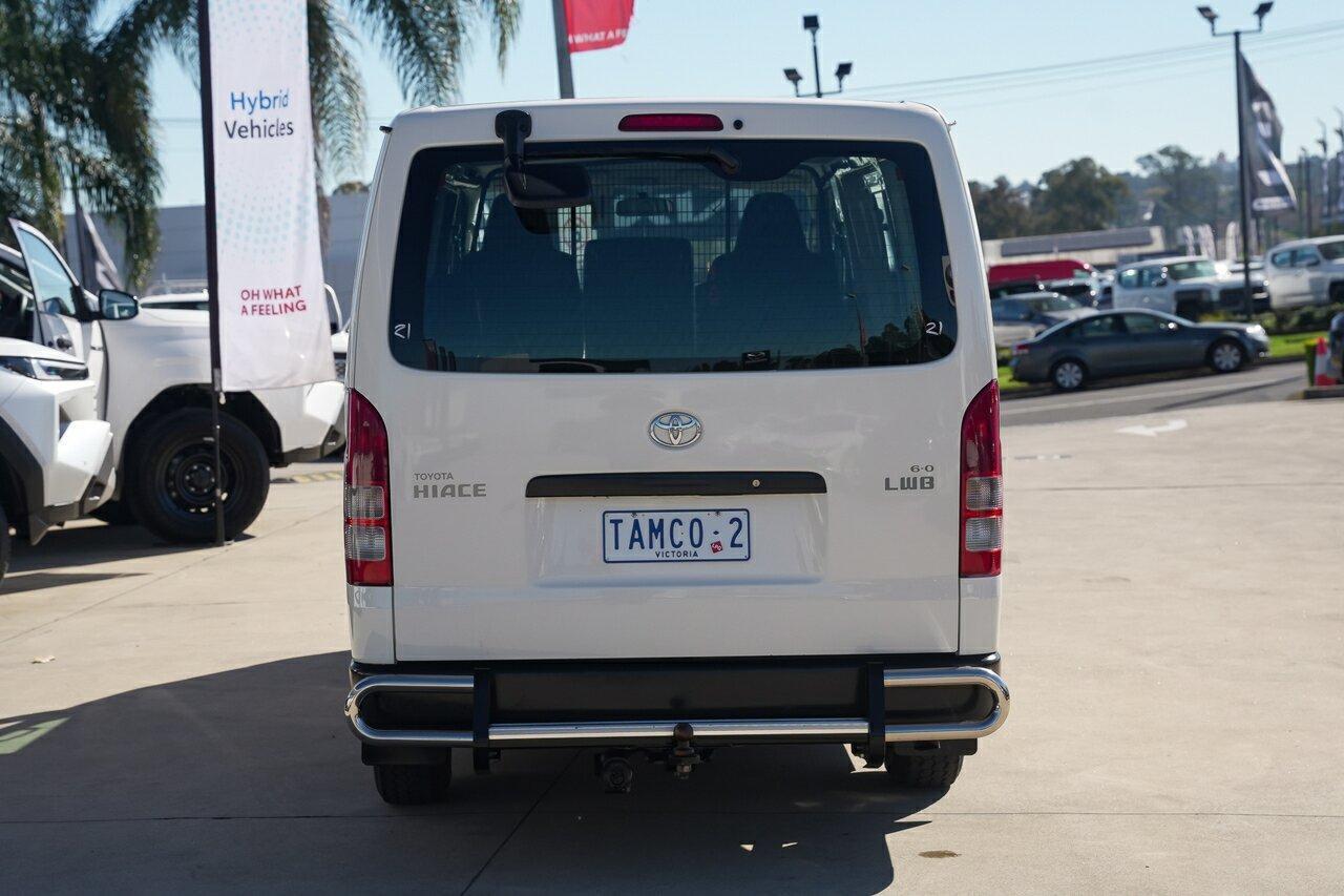 2009 Toyota Hiace LWB in White