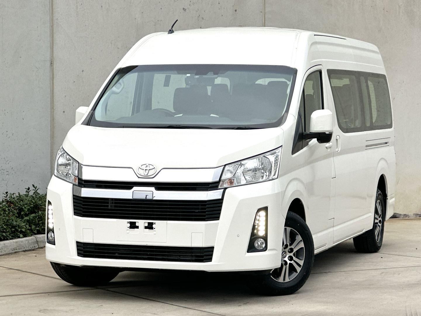 2020 Toyota Hiace SLWB in White
