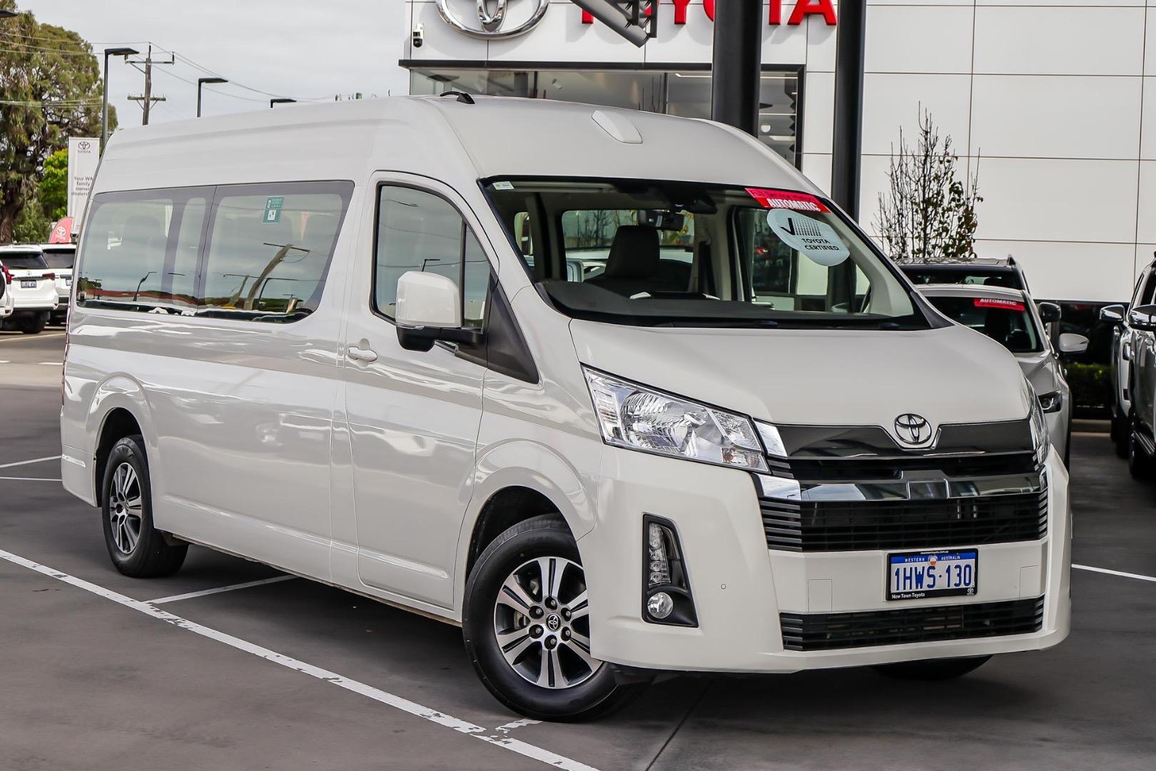2023 Toyota Hiace SLWB in White