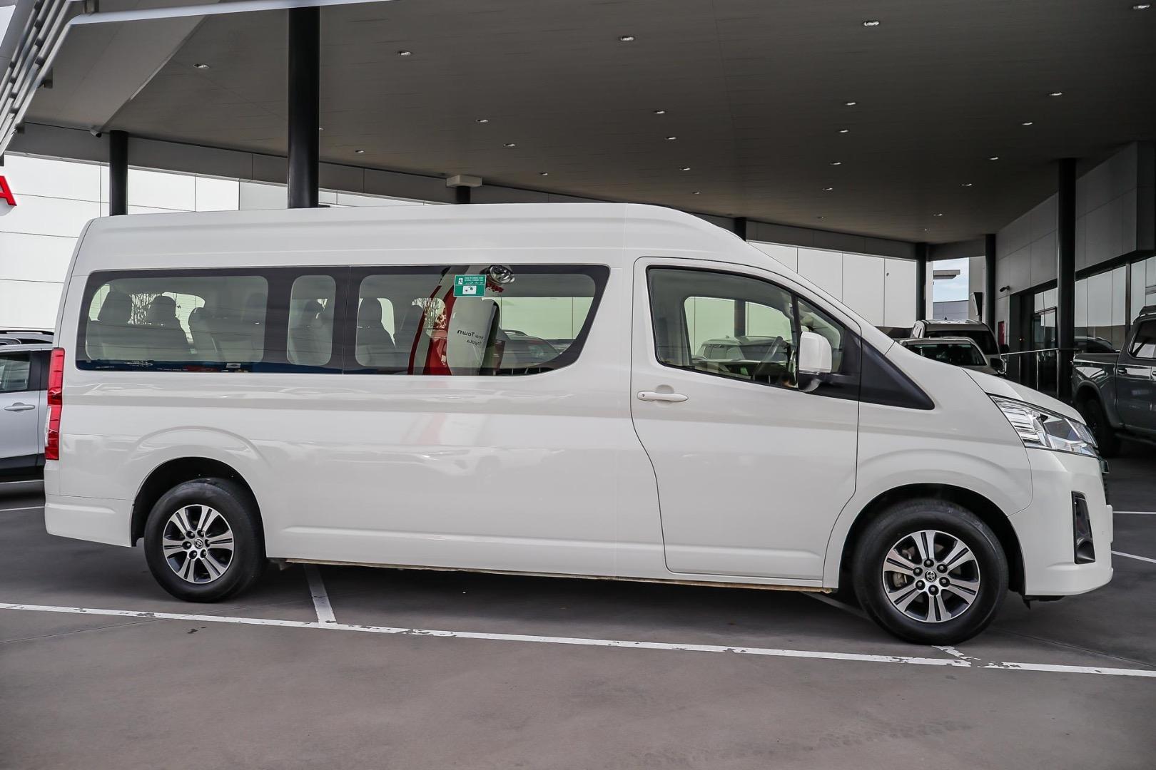 2023 Toyota Hiace SLWB in White