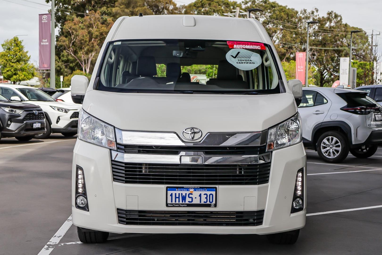 2023 Toyota Hiace SLWB in White