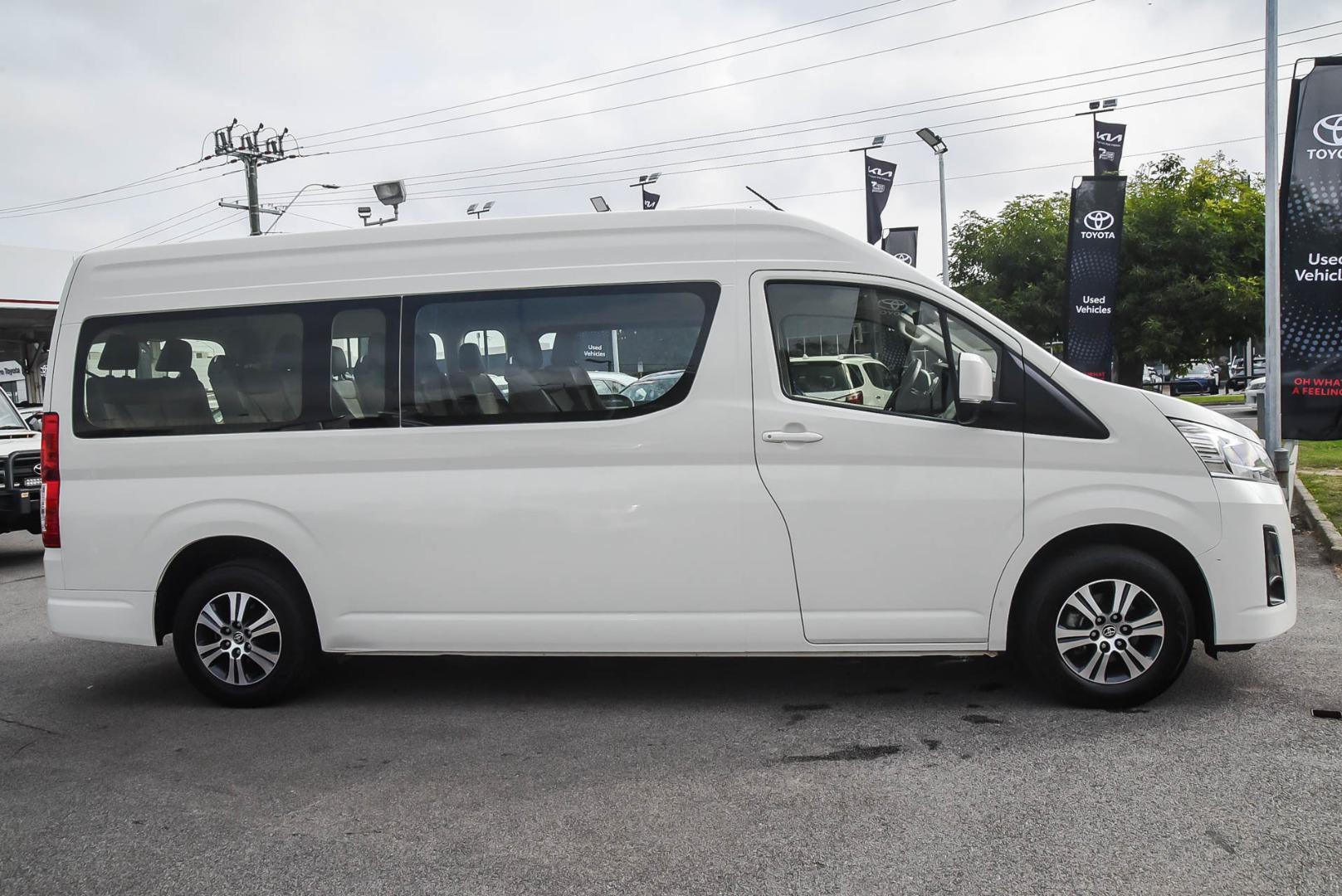 2023 Toyota Hiace SLWB in White
