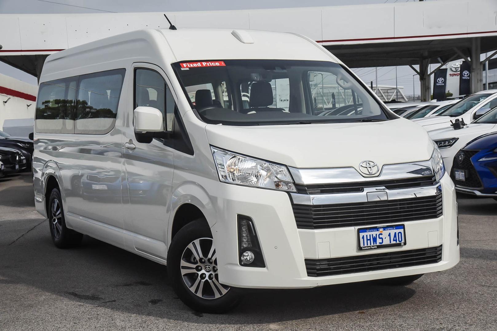 2023 Toyota Hiace SLWB in White