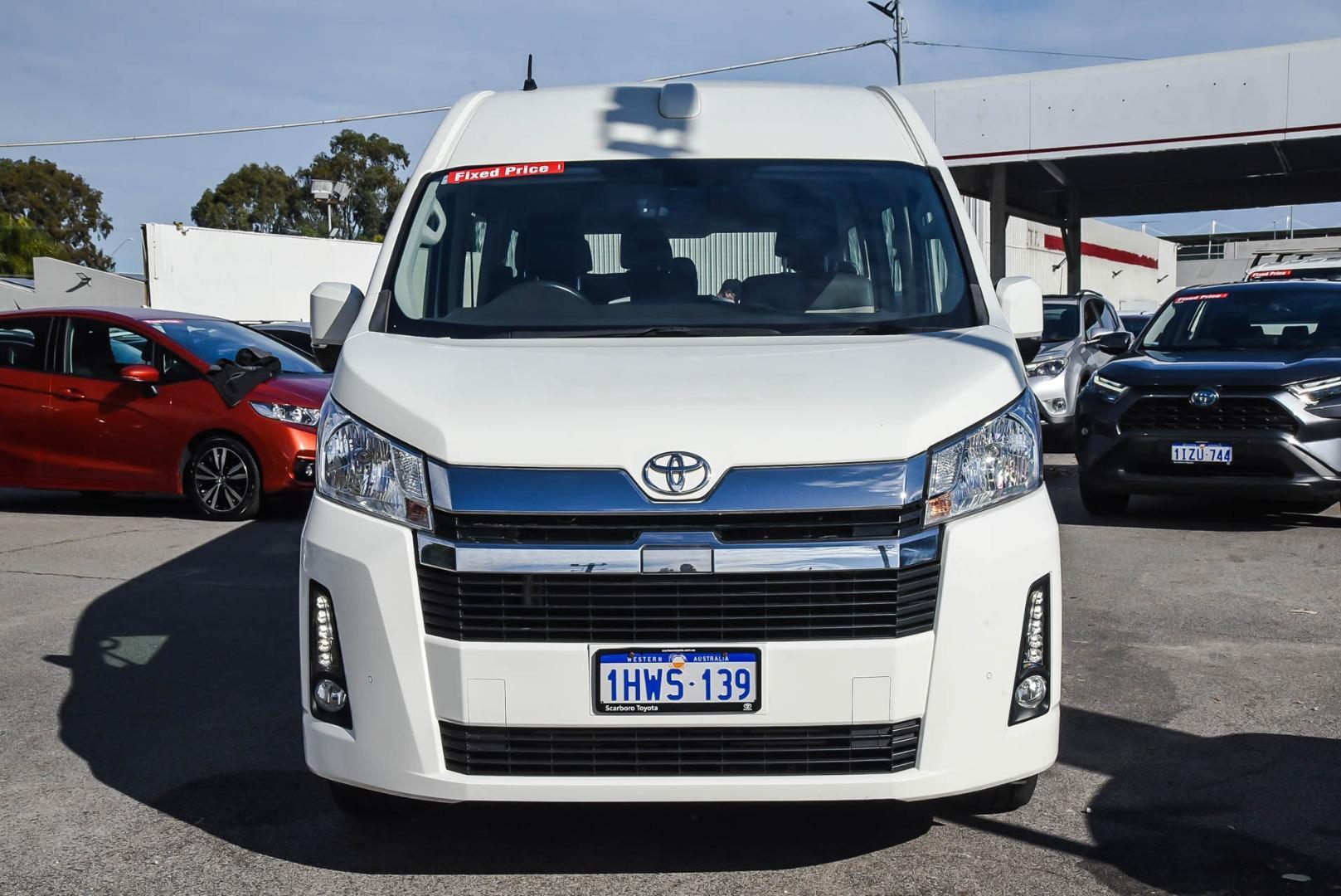 2023 Toyota Hiace SLWB in White