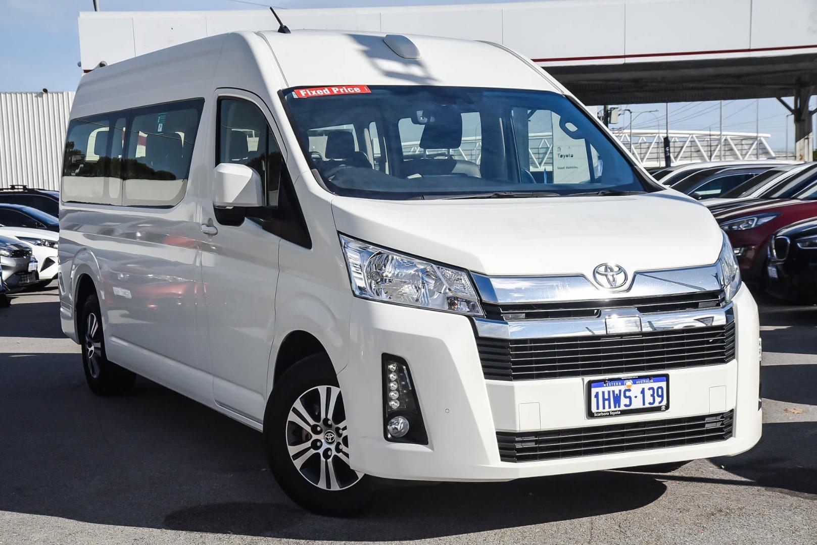 2023 Toyota Hiace SLWB in White