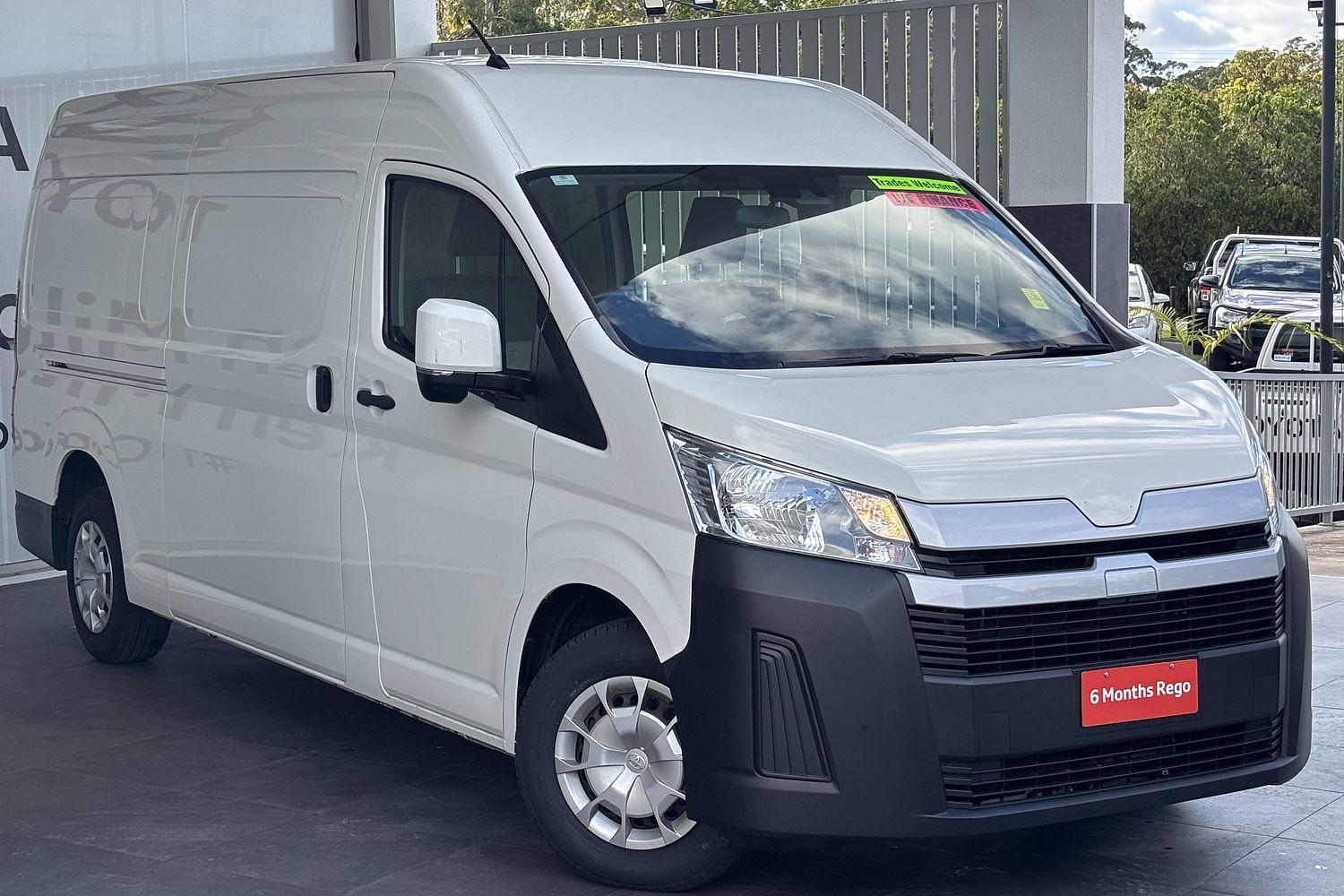 2021 Toyota Hiace SLWB in White