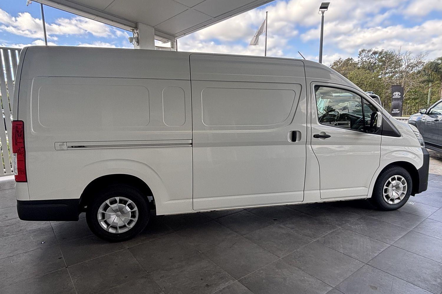 2021 Toyota Hiace SLWB in White