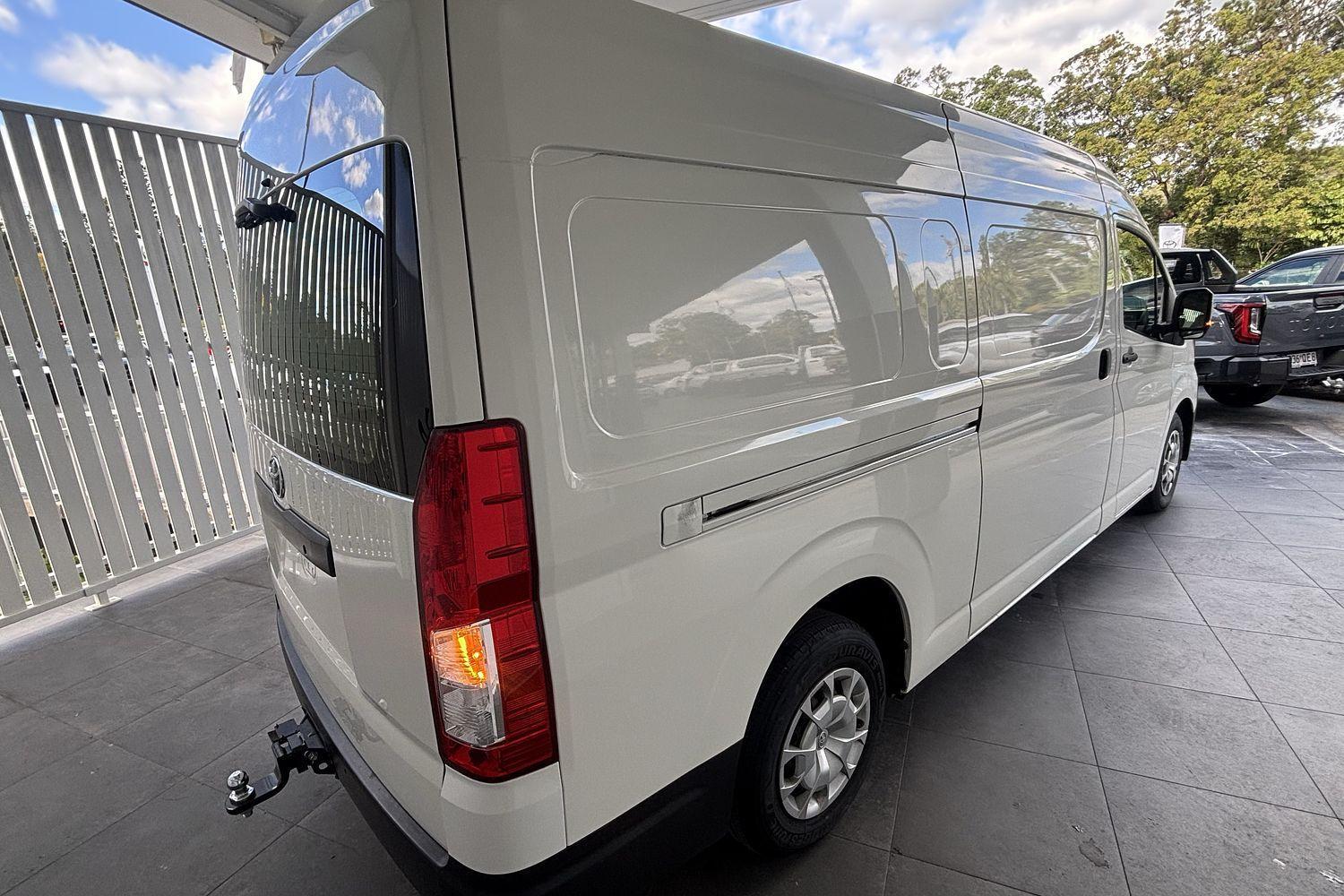 2021 Toyota Hiace SLWB in White