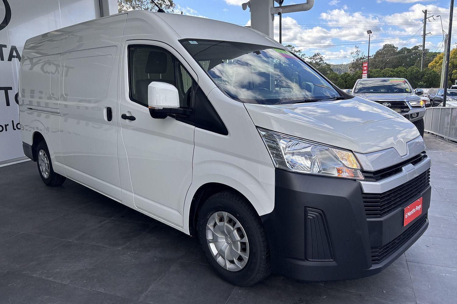 2021 Toyota Hiace SLWB in White