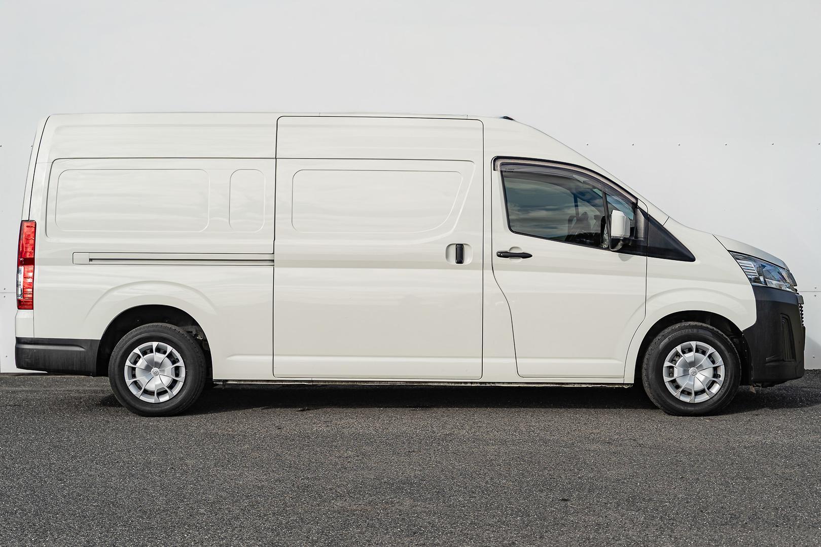 2023 Toyota Hiace SLWB in White