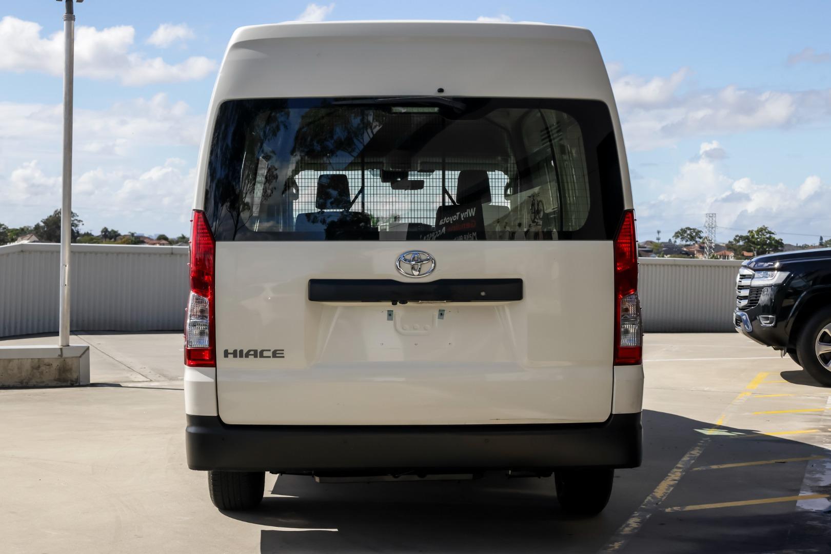2023 Toyota Hiace SLWB in White