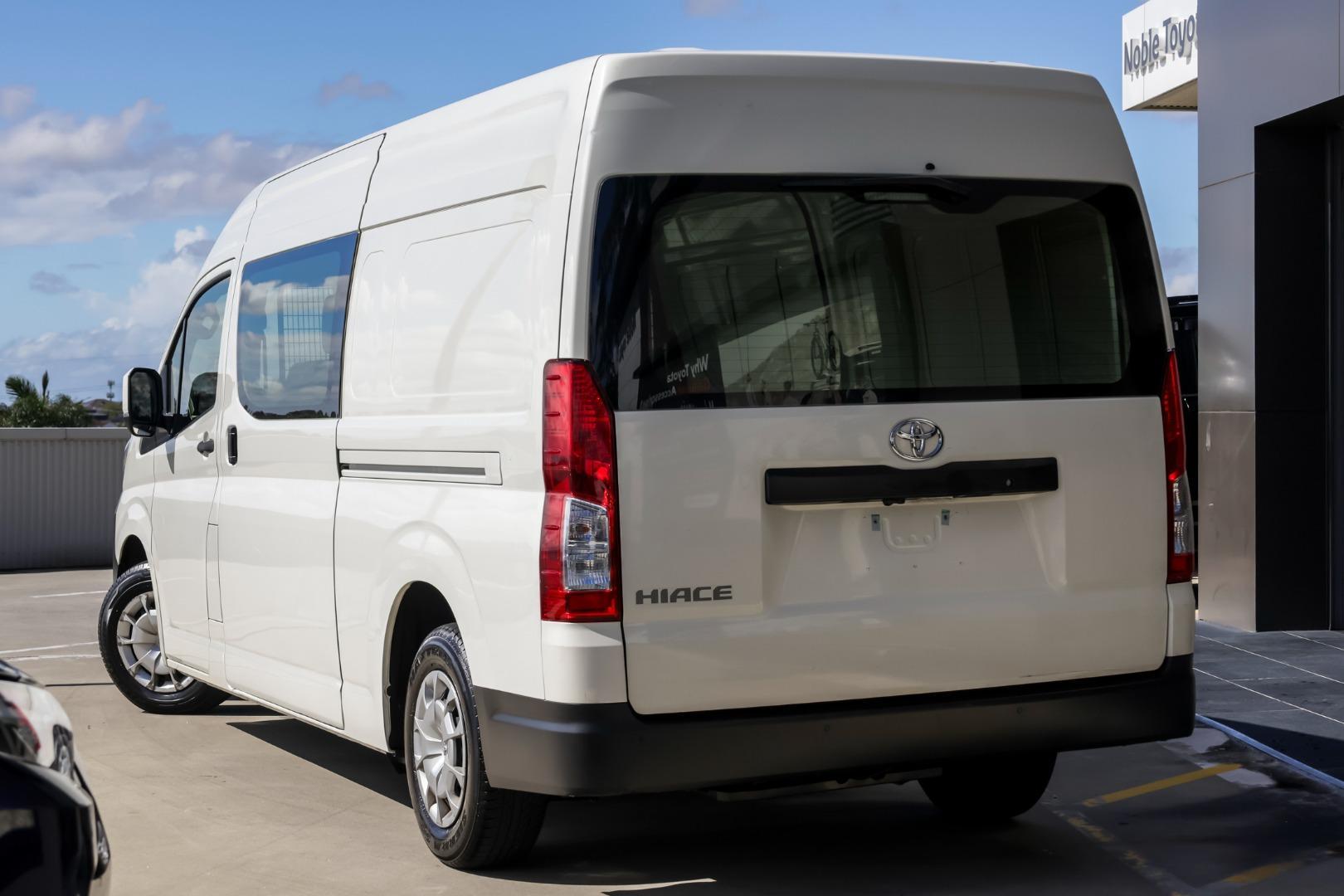 2023 Toyota Hiace SLWB in White