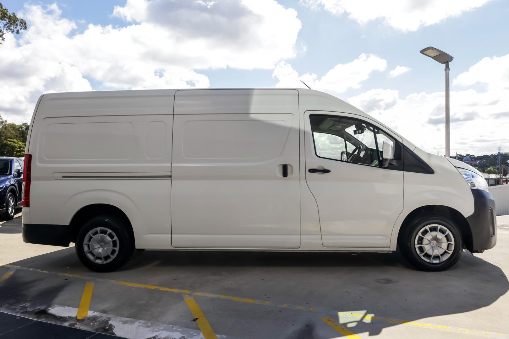 2023 Toyota Hiace SLWB in White