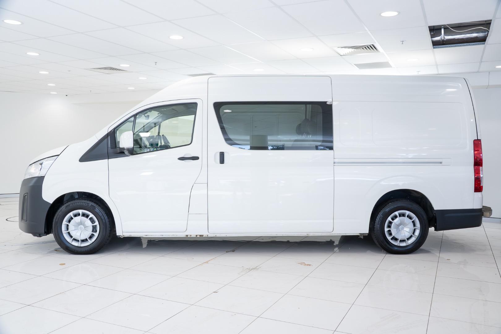 2021 Toyota Hiace SLWB in White