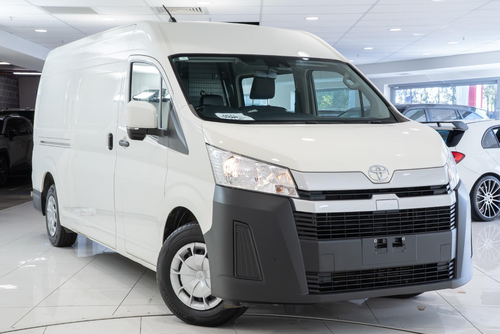 2021 Toyota Hiace SLWB in White