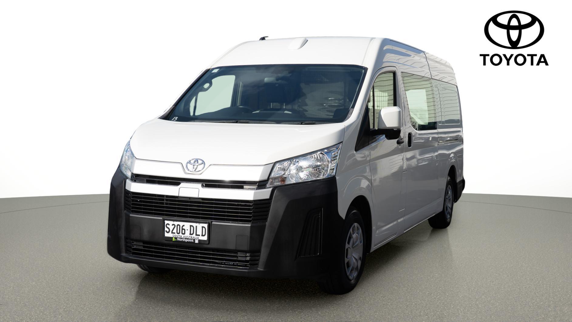 2022 Toyota Hiace SLWB in White