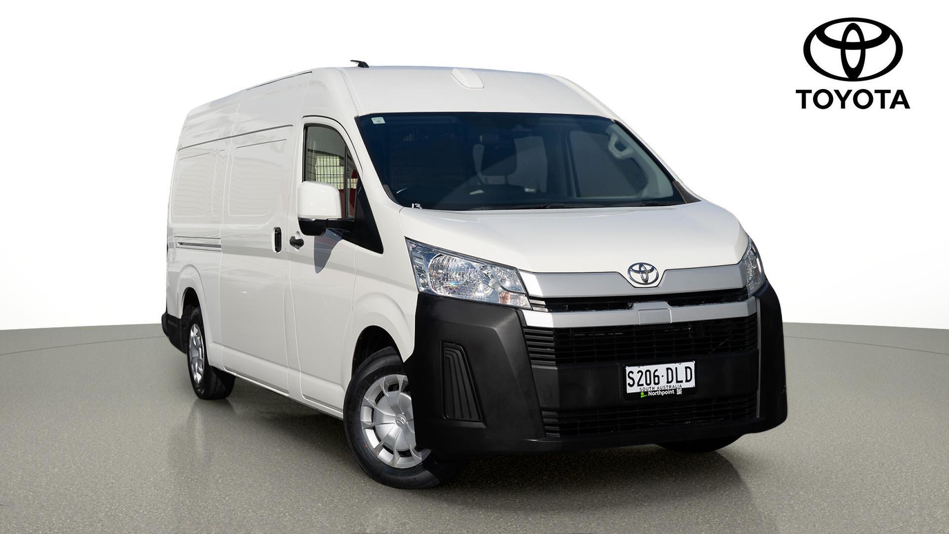 2022 Toyota Hiace SLWB in White