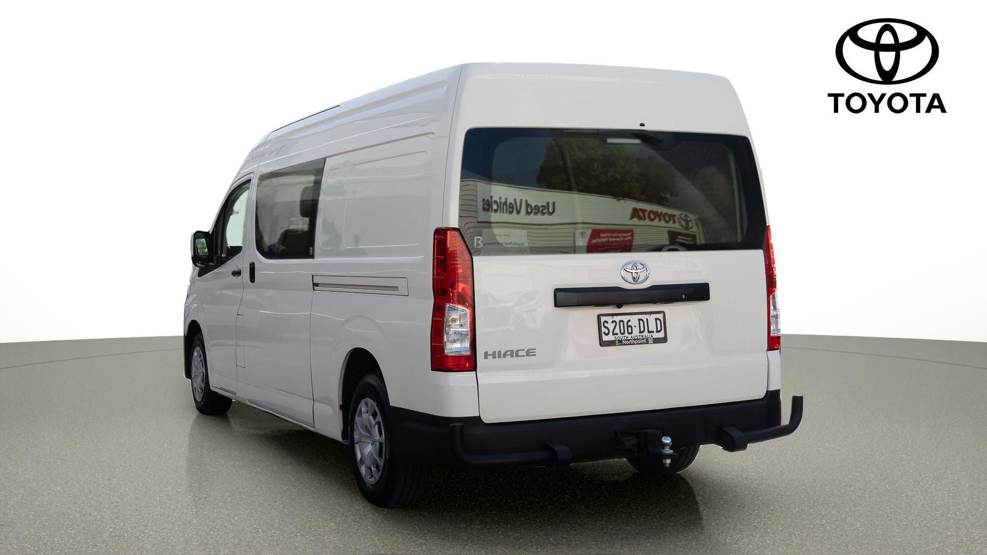 2022 Toyota Hiace SLWB in White