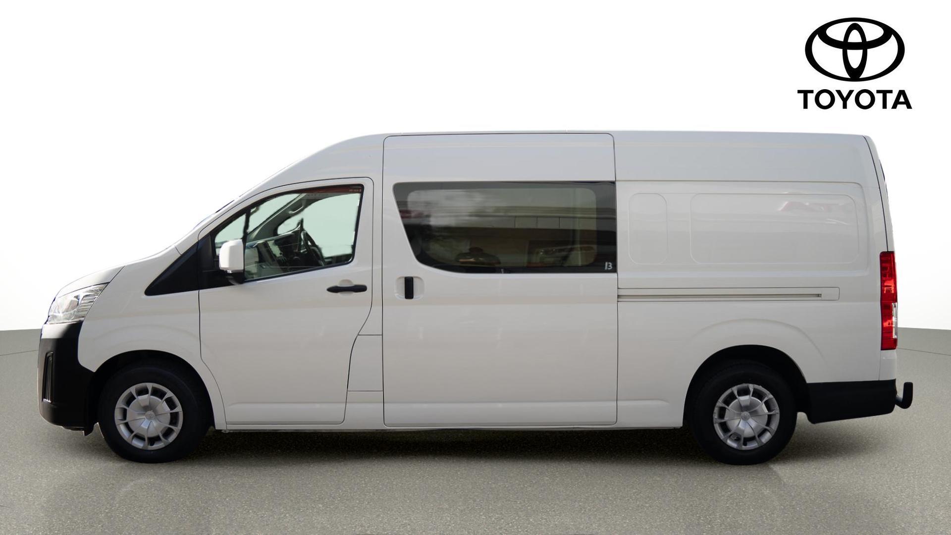 2022 Toyota Hiace SLWB in White