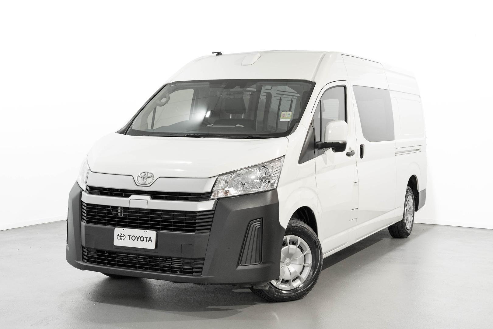 2023 Toyota Hiace SLWB in White
