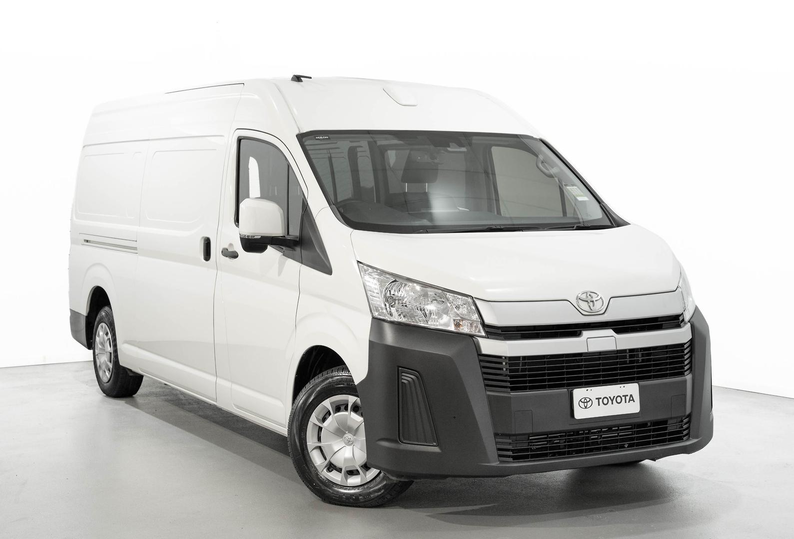 2023 Toyota Hiace SLWB in White
