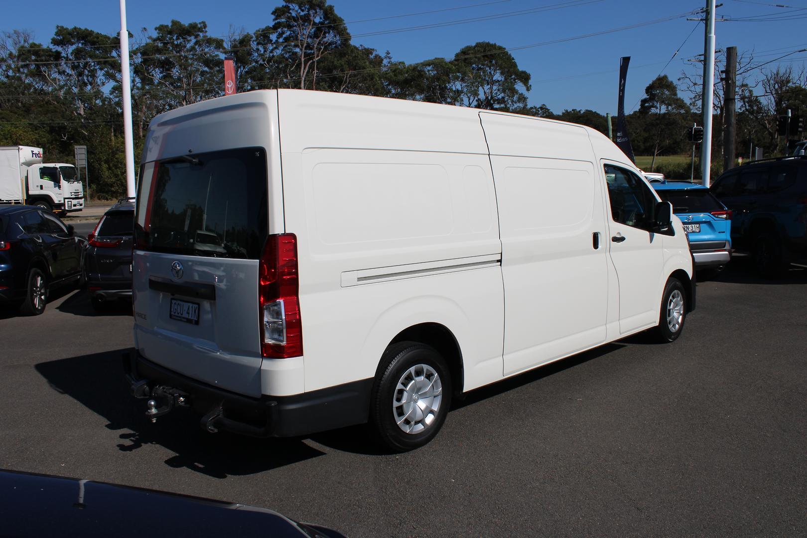 2021 Toyota Hiace SLWB in White