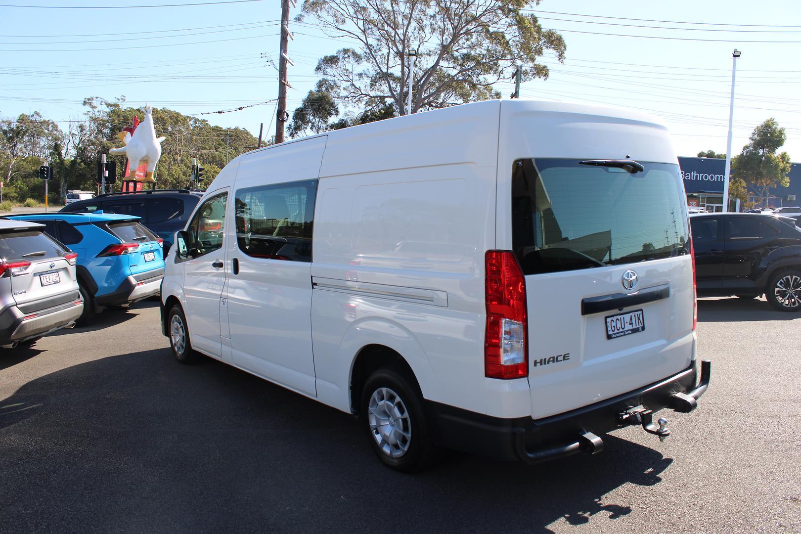 2021 Toyota Hiace SLWB in White