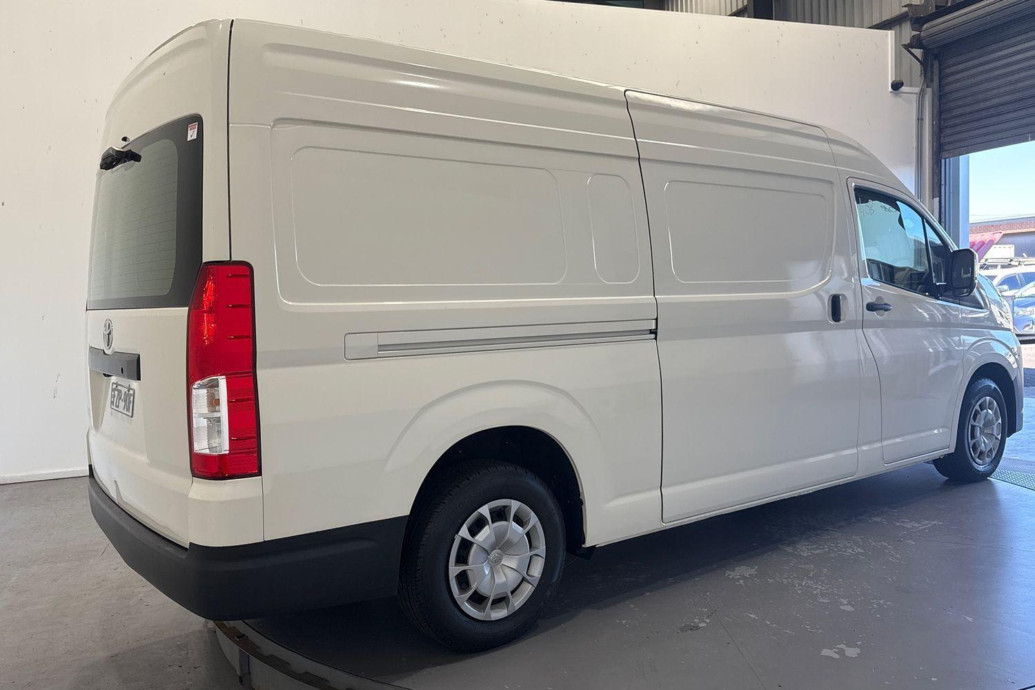 2023 Toyota Hiace SLWB in White