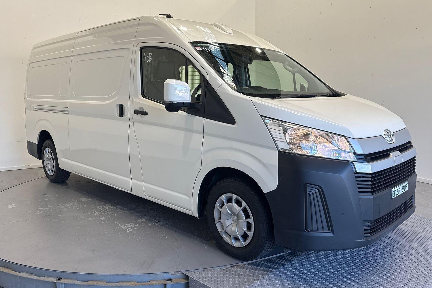 2023 Toyota Hiace SLWB in White