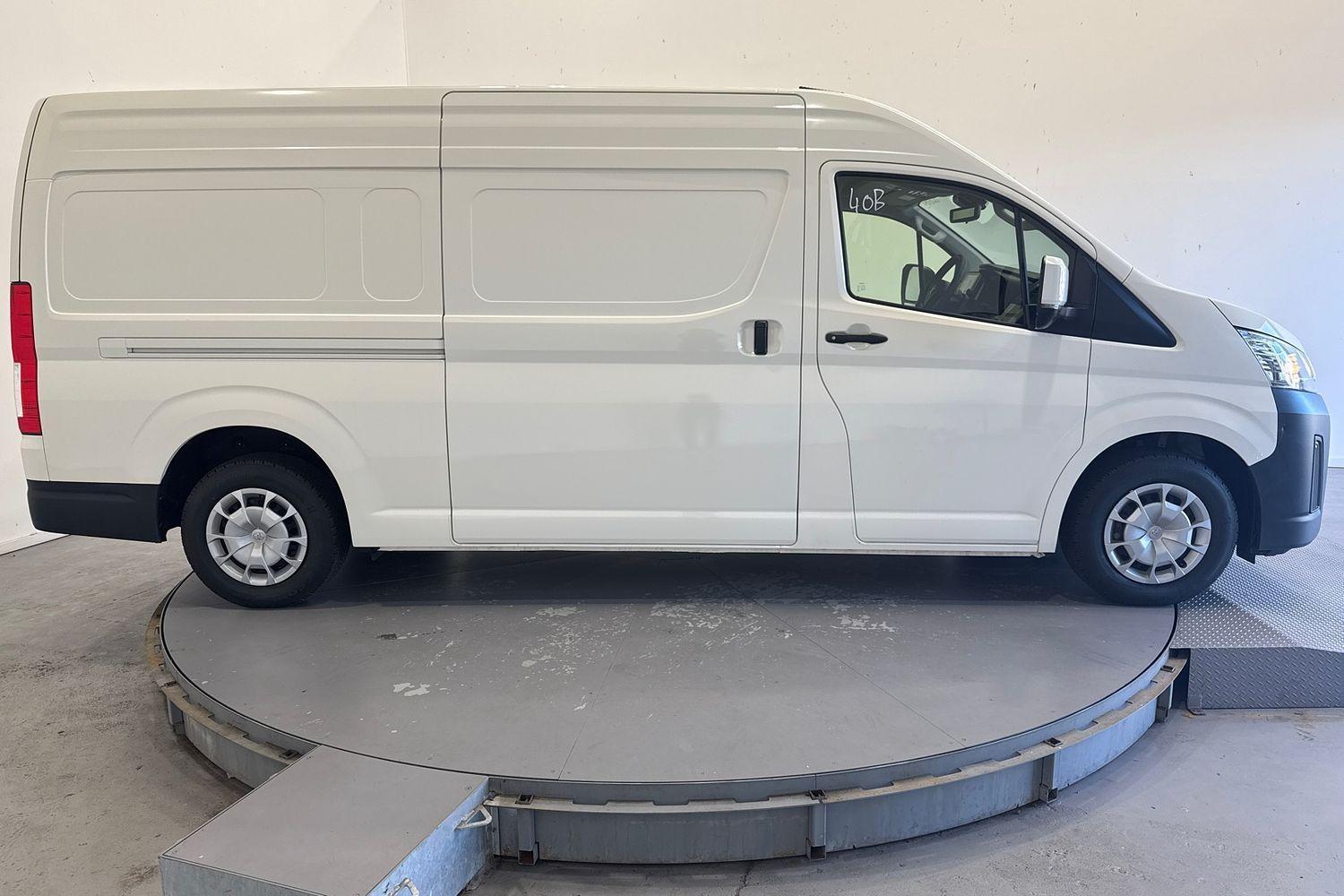 2023 Toyota Hiace SLWB in White