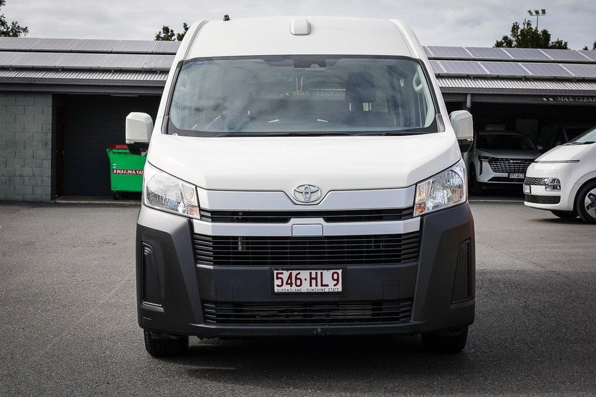 2023 Toyota Hiace SLWB in White
