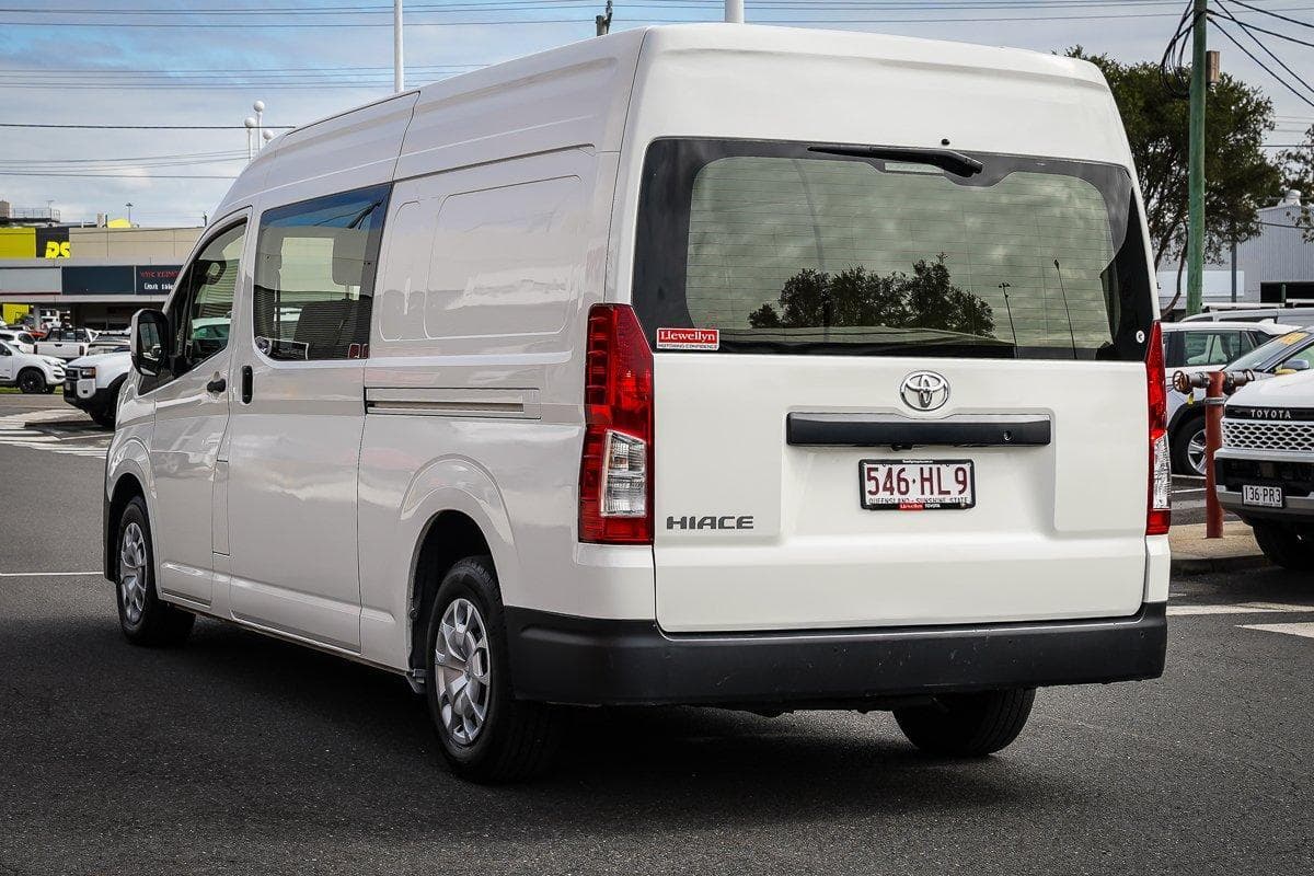 2023 Toyota Hiace SLWB in White