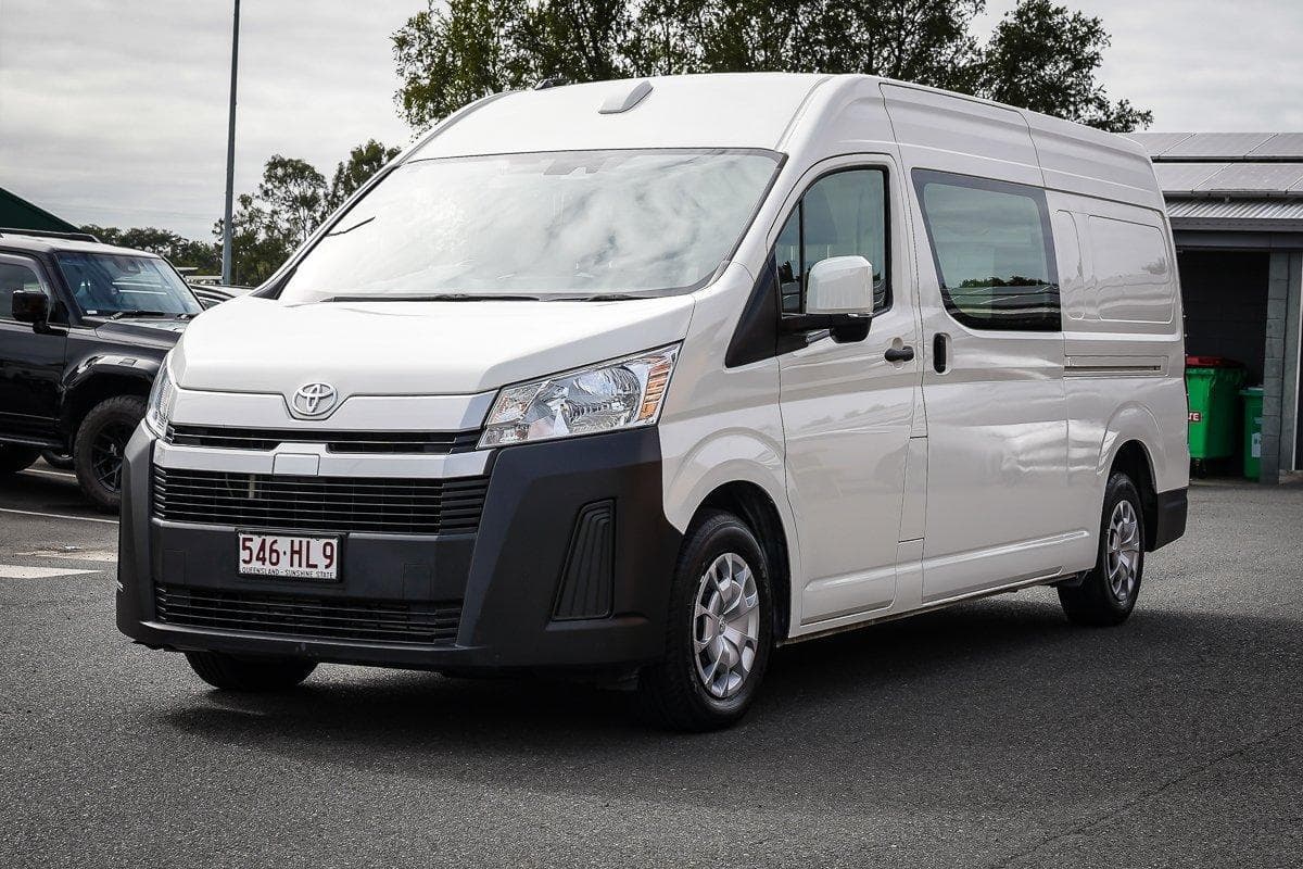 2023 Toyota Hiace SLWB in White