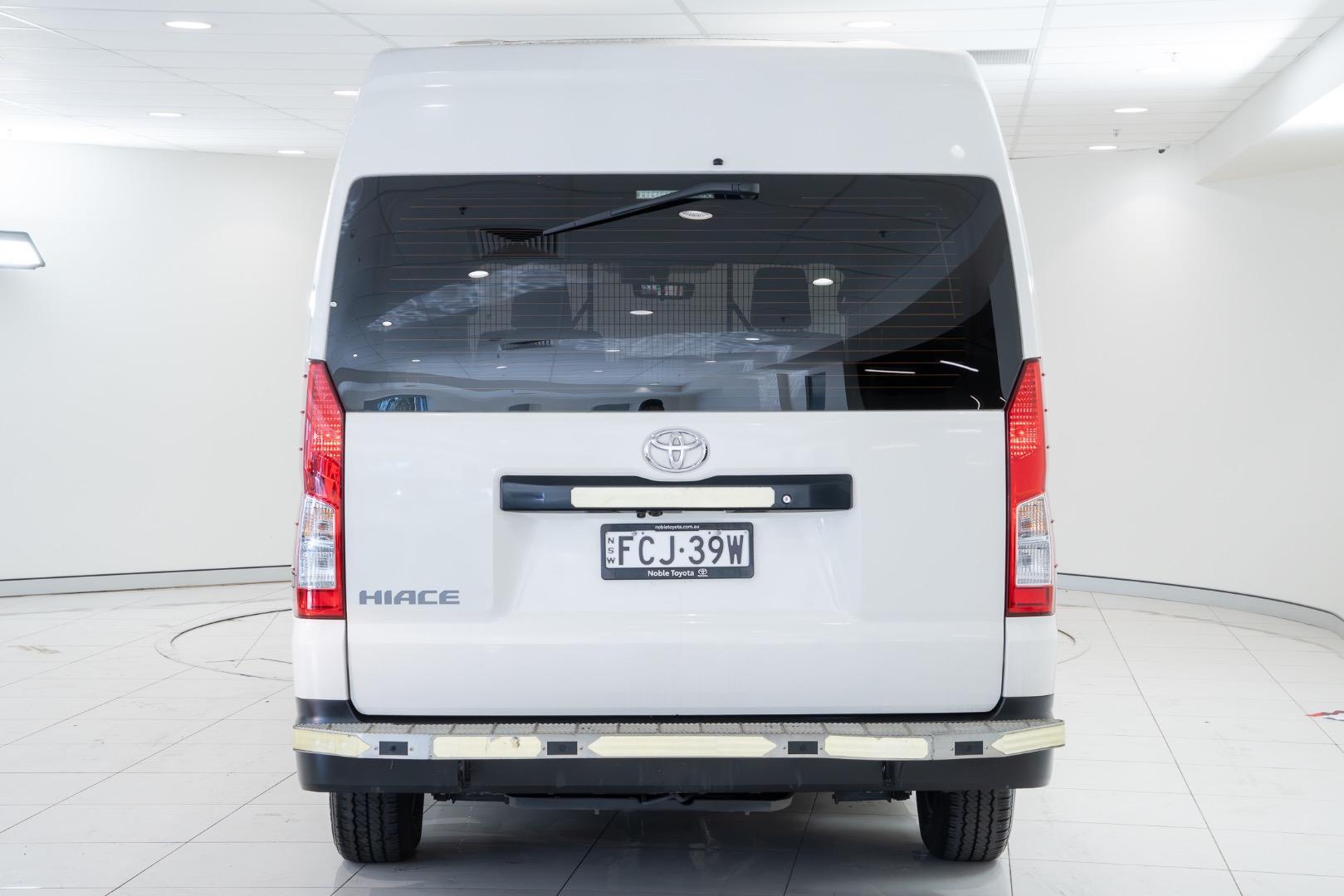 2023 Toyota Hiace SLWB in White