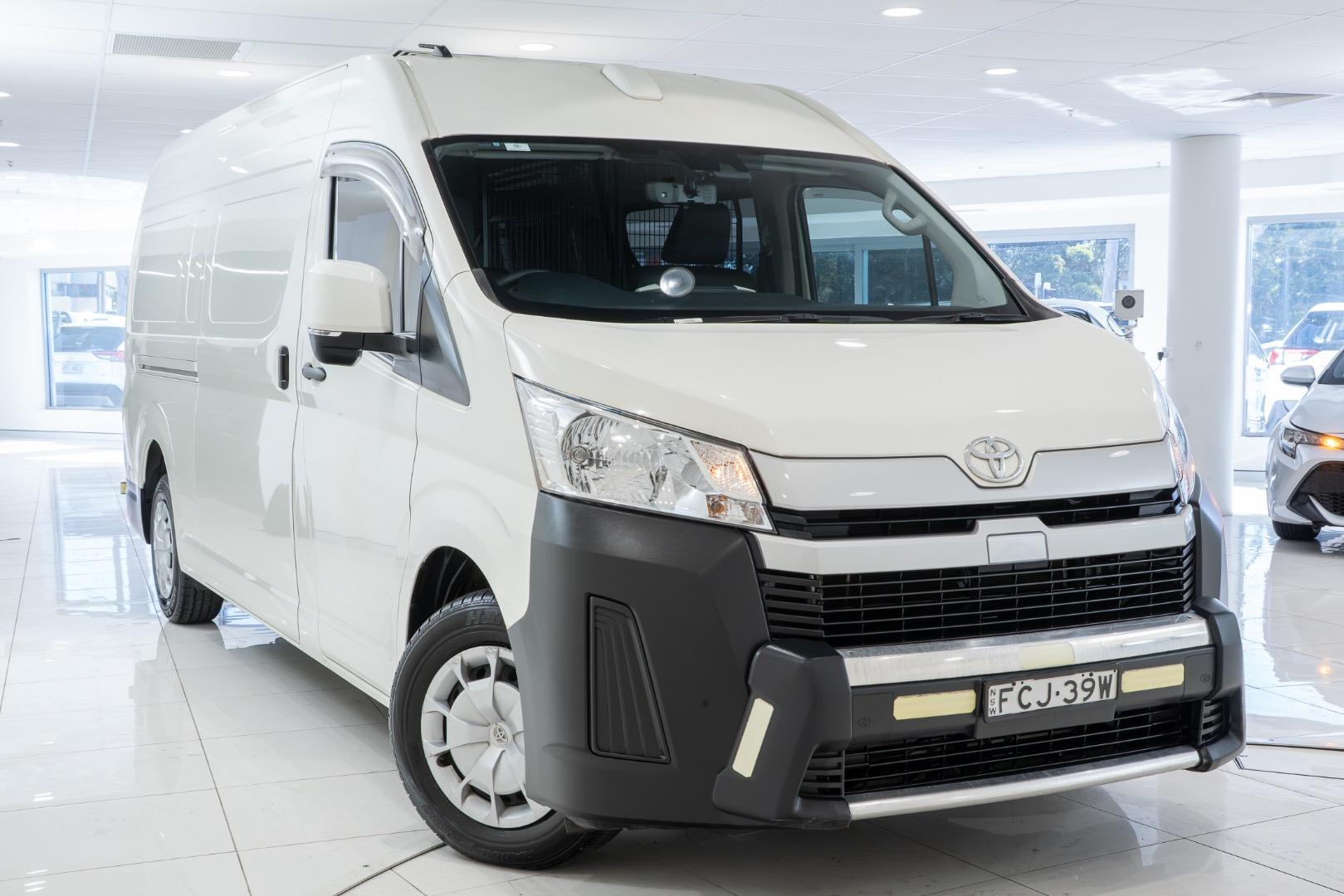 2023 Toyota Hiace SLWB in White