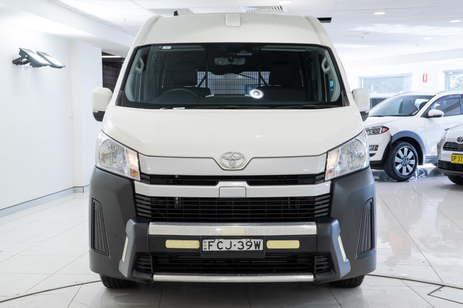 2023 Toyota Hiace SLWB in White